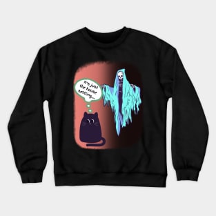 Haunted Kitty Crewneck Sweatshirt